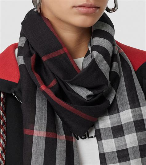 burberry lightweight check wool cashmere|Burberry silk scarf.